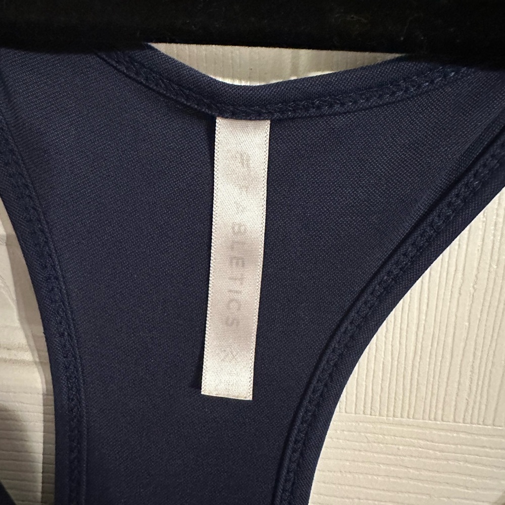 Fabletics Navy Razor back dress - Picture 2 of 3